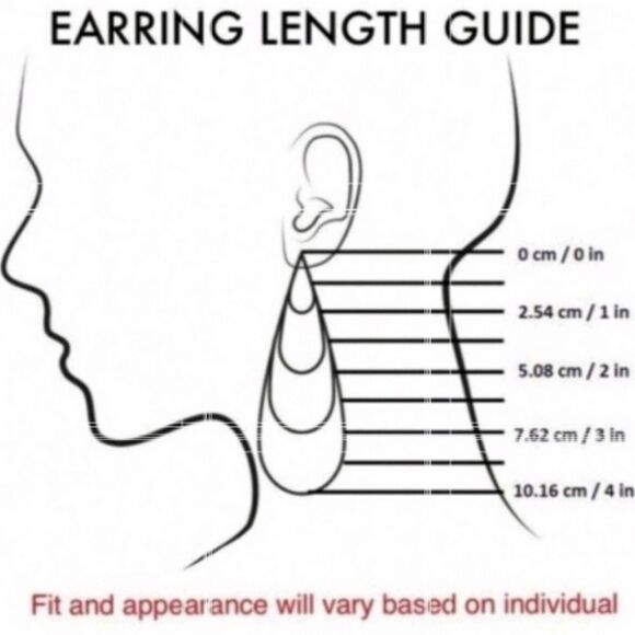 New Conch Seashell Golden Drop Earrings - Picture 6 of 7